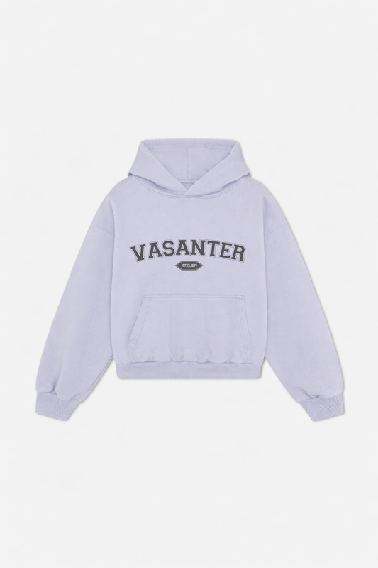 Collegiate Muted Lavender Hoodie