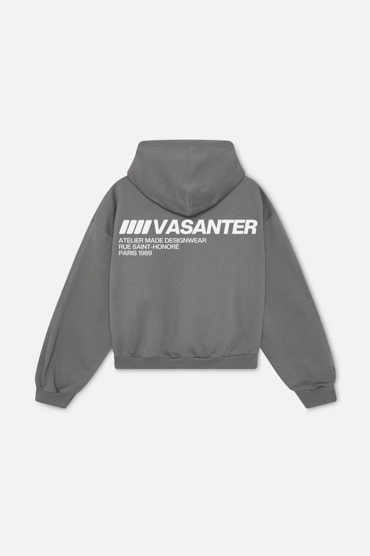 Paris Grey Hoodie