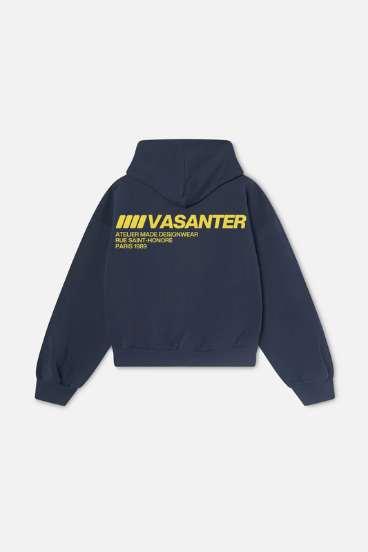 Paris Navy Hoodie